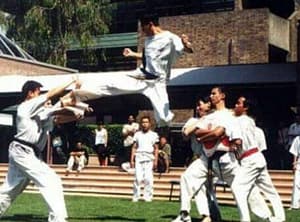 David So at Pinnacle Martial Arts Karate in Marrickville Inner West Sydney