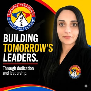 Master Inaam Iskandar building tomorrows leaders through Martial Arts at Pinnacle Taekwondo Martial Arts Academy in Sydney